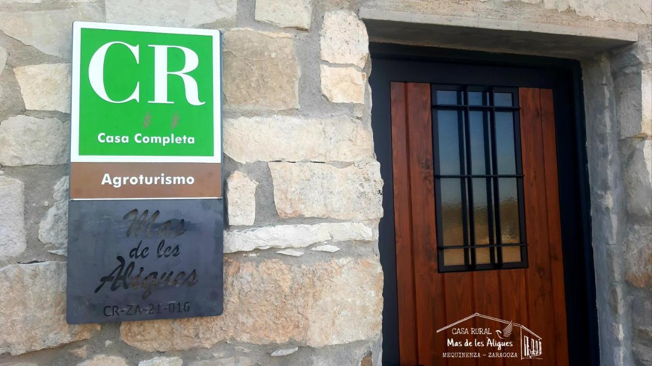 Casa Rural Mas De Les Aligues Мекиненса Екстериор снимка